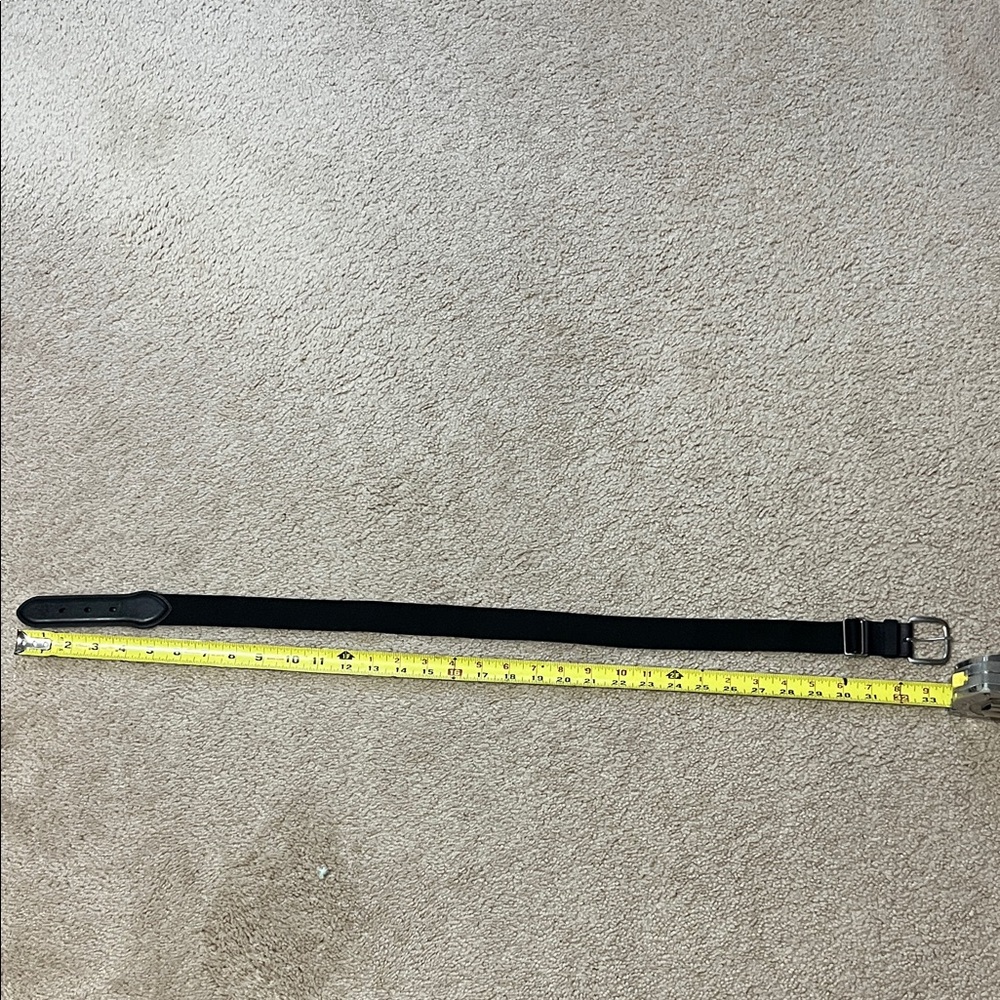 Black Elastic Baseball/Solfball Belt